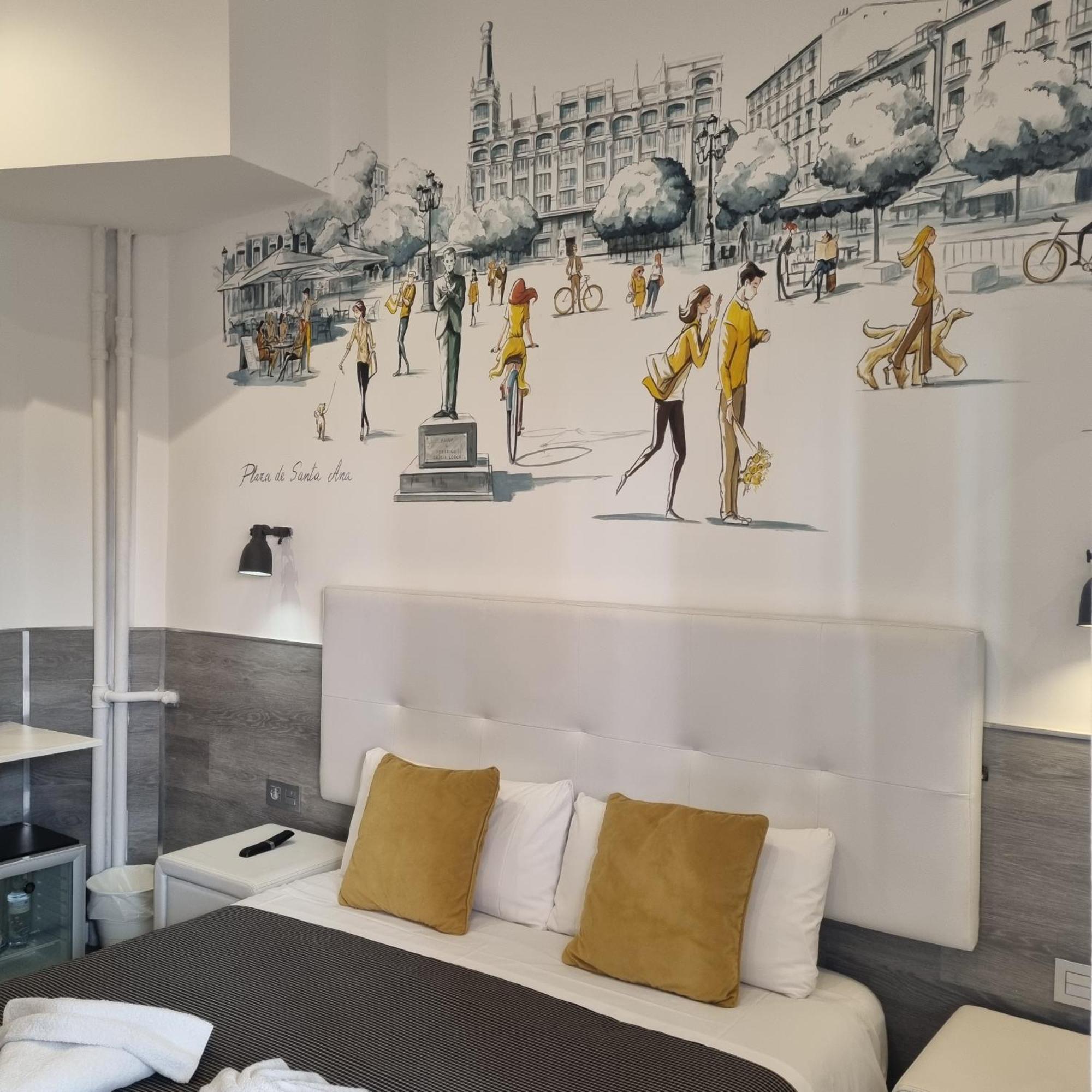 Hostal Lauria Мадрид Экстерьер фото